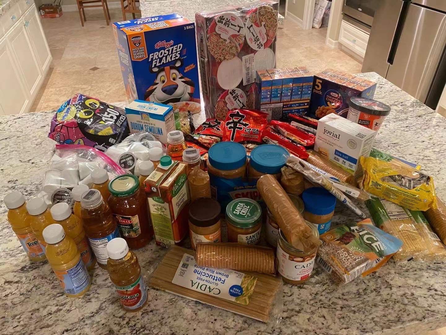 Food and Blanket Collection