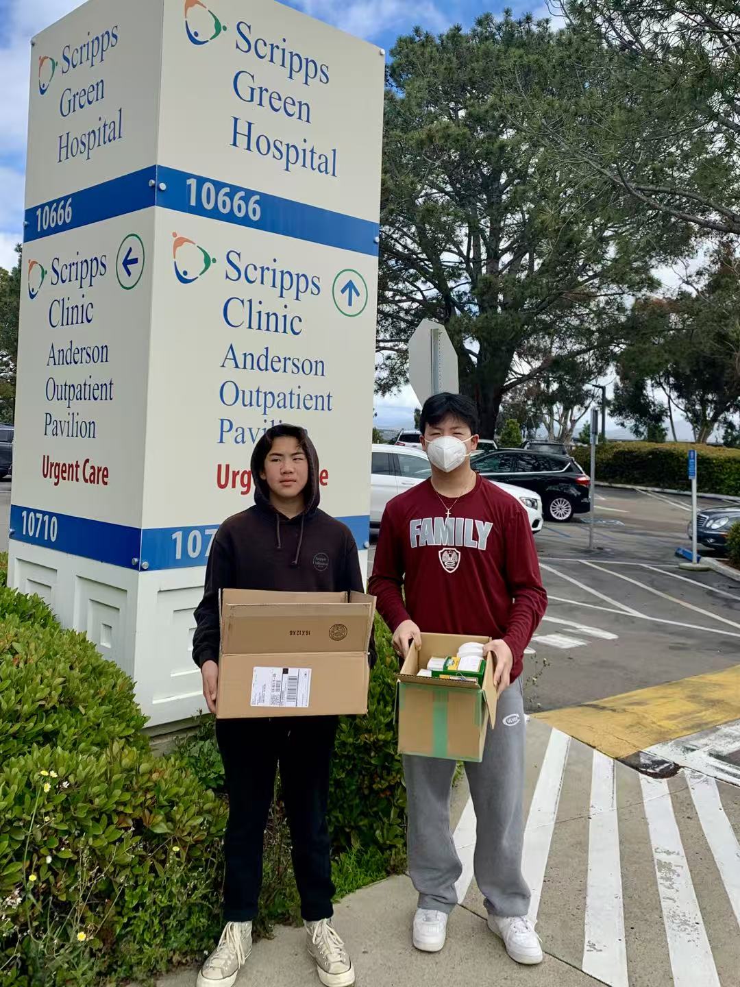 Bamboo Club’s Medical Donation to Scripps Hospital in San Diego